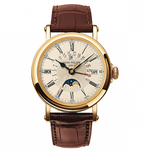Patek Philippe Perpetual Calendar 5159 Yellow Gold / Silver 5159J-001