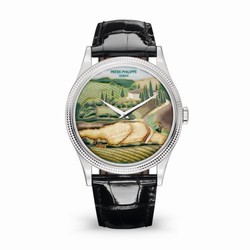 Patek Philippe Calatrava 5177G Italian Scenes / Tuscany 5177G-001
