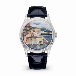 Patek Philippe Calatrava 5177G Italian Scenes / Cinque Terre 5177G-010