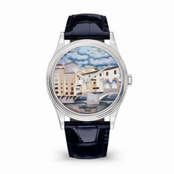 Patek Philippe Calatrava 5177G Italian Scenes / Ponte Vecchio 5177G-011