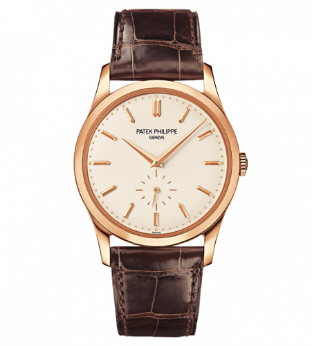 Patek Philippe Calatrava 5196 Rose Gold / Silver 5196R-001
