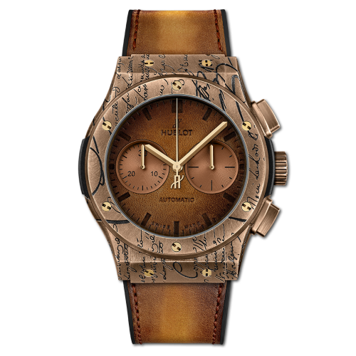 Hublot Classic Fusion 45 Chronograph Berluti Cold Gold 521.BZ.05IG.VR.BER19