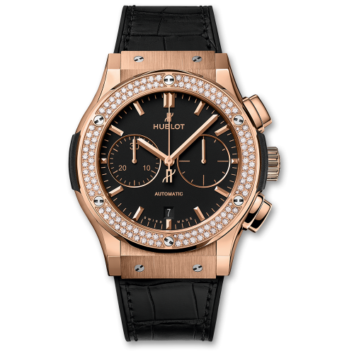 Hublot Classic Fusion 45 Chronograph King Gold / Diamonds 521.OX.1181.LR.1104