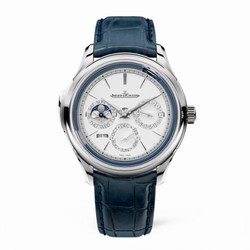 Jaeger-LeCoultre Master Grande Tradition Minute Repeater Perpetual Calendar White Gold / Silver / Alligator 5233420