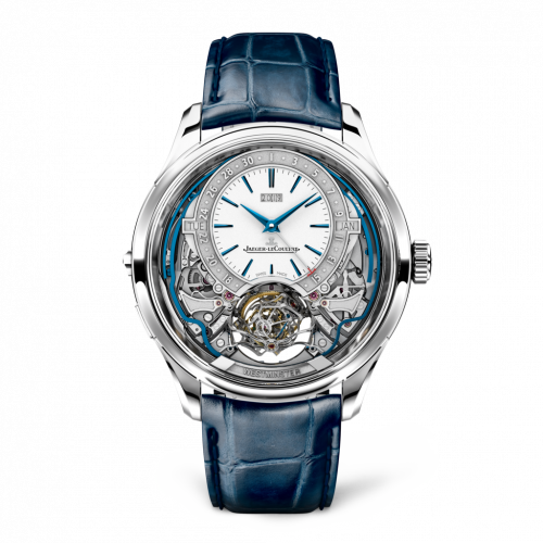Jaeger-LeCoultre Master Grande Tradition Gyrotourbillon Westminster Perpetual White Gold / Silver 5253420