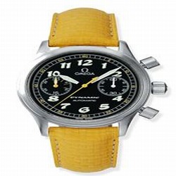 Omega Dynamic III Chronograph Stainless Steel / Black / Yellow Coramide 5290.50.40