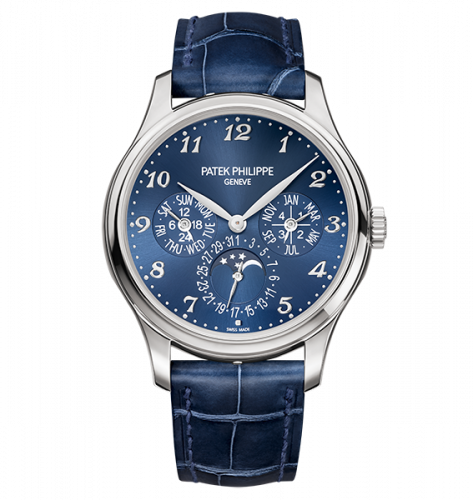 Patek Philippe Perpetual Calendar 5327 White Gold / Blue 5327G-001