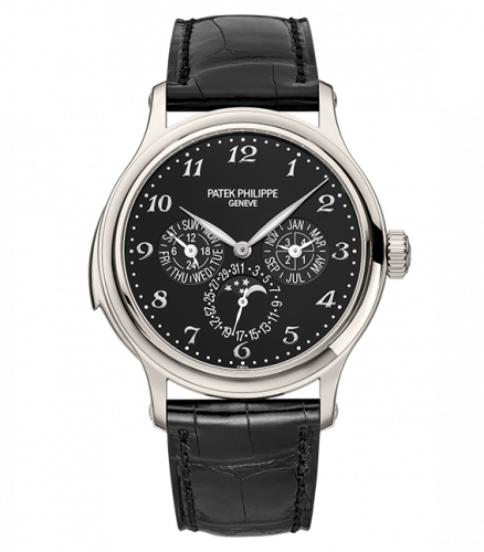 Patek Philippe Minute Repeater Perpetual Calendar 5374 Platinum / Black 5374P-001