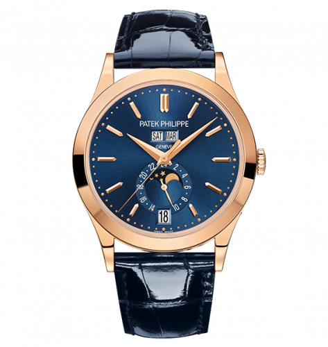 Patek Philippe Annual Calendar 5396 Rose Gold / Blue 5396R-014