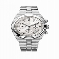 Vacheron Constantin Overseas Chronograph Stainless Steel / Silver 5500V/110A-B075