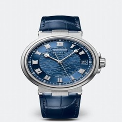 Breguet Marine 5517 White Gold / Blue / Alligator 5517BB/Y2/9ZU