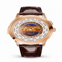Patek Philippe World Time Minute Repeater Rose Gold / New York Nighttime 5531R-011