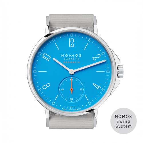 Nomos Glashutte Ahoi Neomatik Signal Blue 562