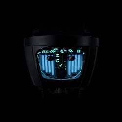 MB&F Horological Machine HMX Black Badger Phantom Blue 57.STBL.B