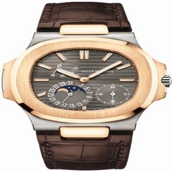 Patek Philippe Nautilus 5712 Rose Gold / White Gold 5712GR-001