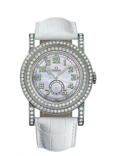 Omega Museum Collection N 1 "Pilots 1938" Aquarella Diamonds 5775.71.56