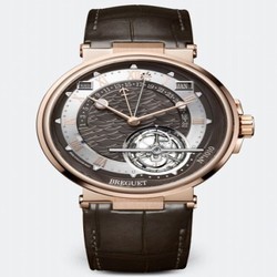 Breguet Marine Tourbillon Equation of Time 5887 Rose Gold / Brown / Alligator 5887BR/G2/9WV