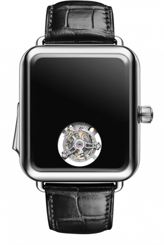 H. Moser & Cie Swiss Alp Watch Minute Repeater Tourbillon Platinum / Concept Black 5901-0301