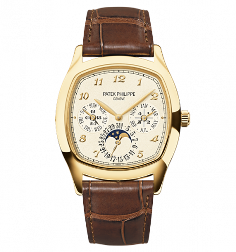 Patek Philippe Perpetual Calendar 5940J Yellow Gold / Silver 5940J-001
