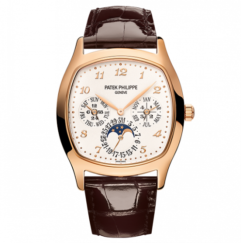 Patek Philippe Perpetual Calendar 5940R Rose Gold / Silver 5940R-001