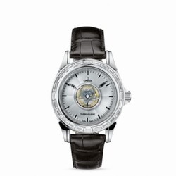 Omega De Ville Tourbillon Platinum / Baguette / Silver 5944.40.31