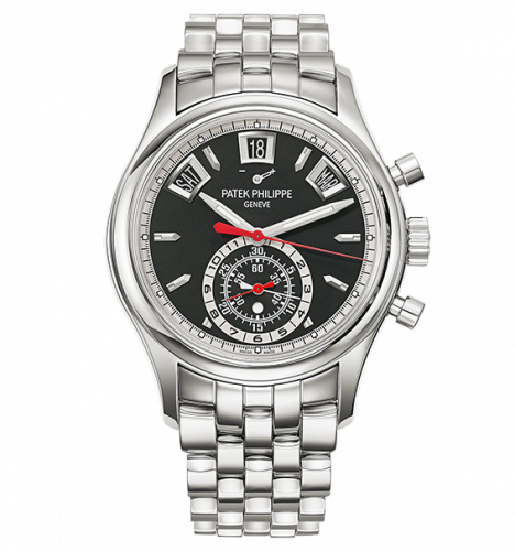 Patek Philippe Annual Calendar Chronograph 5960 Stainless Steel / Black 5960/1A-010