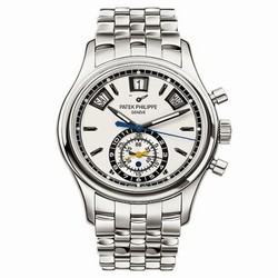 Patek Philippe Annual Calendar Chronograph 5960 Stainless Steel / Leicester 5960/1A-011