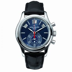 Patek Philippe Annual Calendar Chronograph 5960 White Gold / Blue / Moscow 5960G-010