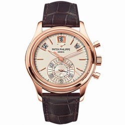 Patek Philippe Annual Calendar Chronograph 5960 Rose Gold / Silver 5960R-011