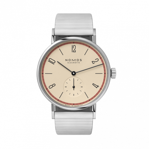Nomos Glashutte Tangomat A Century of Bauhaus Red 601.S10