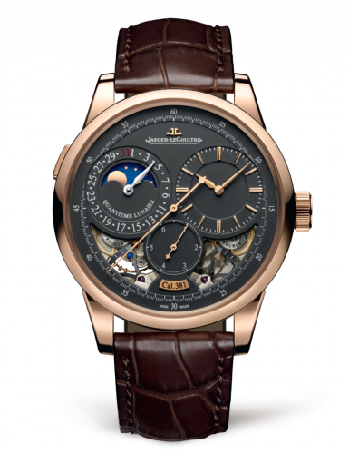 Jaeger-LeCoultre Duometre o Quantieme Lunaire Pink Gold / Grey 604244J