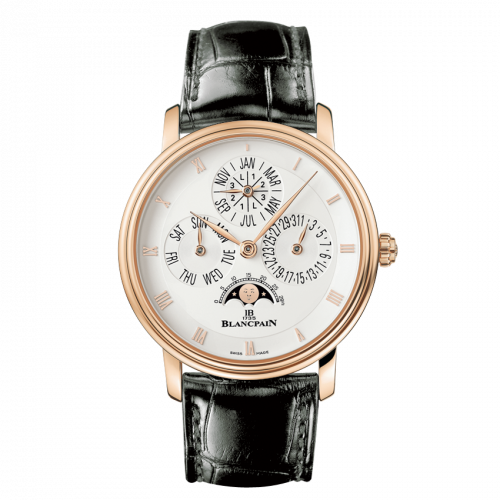 Blancpain Villeret Quantieme Perpetuel Red Gold / Opaline 6057-3642-53B