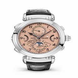 Patek Philippe Grandmaster Chime 6300 Stainless Steel / Salmon 6300A-010