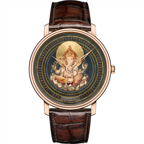 Blancpain Villeret Manuelle Piece Unique Shakudo Ganesh 6615-3616-55B - 4