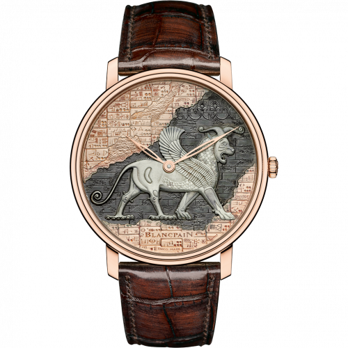 Blancpain Villeret Manuelle Piece Unique Shakudo Grifin 6615-3616-55B -1