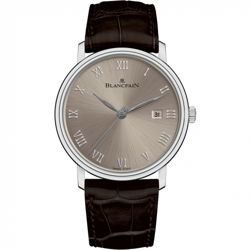 Blancpain Villeret Ultraplate Automatique 40mm White Gold / Grey 6651-1504-55