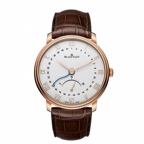 Blancpain Villeret Ultraplate Quantieme Seconde Retrograde Red Gold / Opalin 6653Q-3642-55B