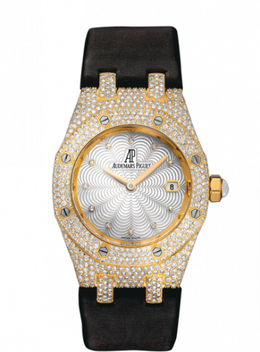 Audemars Piguet Royal Oak 67601 Quartz Yellow Gold / Diamond / MOP 67605BA.ZZ.D080SU.01