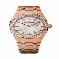 Audemars Piguet Royal Oak 67651 Quartz Pink Gold / Silver / Bracelet 67651OR.ZZ.1261OR.01
