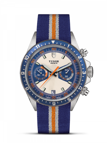 Tudor Heritage Chrono Blue / Fabric 70330B-0003