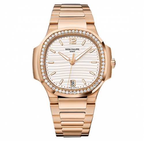 Patek Philippe Nautilus 7118 Rose Gold / Silver 7118/1200R-001