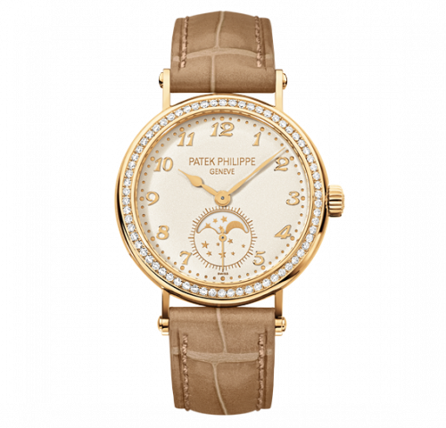 Patek Philippe Moonphase 7121 Yellow Gold / Cream 7121J-001