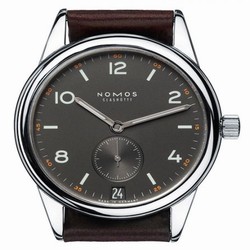Nomos Glashutte Club Datum Dunkel Glasboden 734