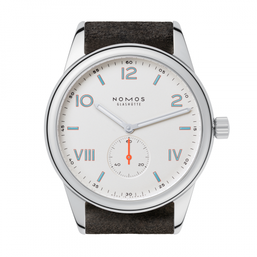 Nomos Glashutte Club Campus 38 Silver / See-Through 737