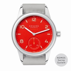 Nomos Glashutte Club Neomatik 37 Signal Red 743
