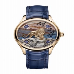 Vacheron Constantin Les Cabinotiers Les Cabinotiers Imperial Tiger Pink Gold / Bloe Wood 7600C/000R-B445