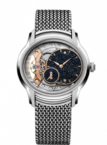 Audemars Piguet Millenary Hand-wound Frosted White Gold / Aventurine / Bracelet 77244BC.GG.1272BC.01