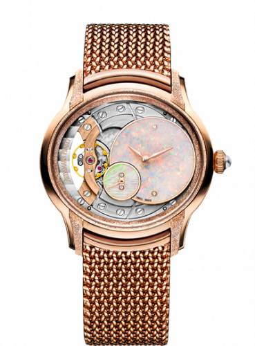 Audemars Piguet Millenary Hand-wound Frosted White Gold / Opal / Bracelet 77244OR.GG.1272OR.01