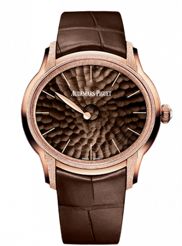 Audemars Piguet Millenary Frosted Gold Philosophique Pink Gold / Brown 77266OR.GG.A823CR.01