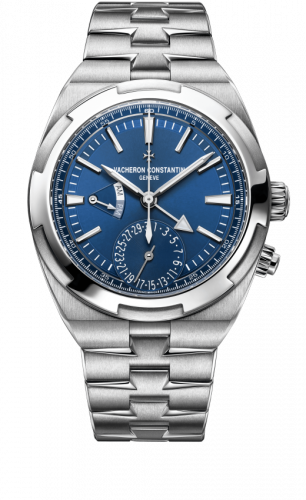 Vacheron Constantin Overseas Dual Time Stainless Steel / Blue 7900V/110A-B334